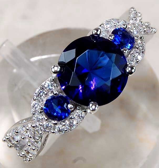 2CT Heat Treated Kyanite 925 Sterling Silver Ring Jewelry Sz 8 L1-1