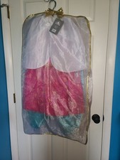 5 Disney Princess Dresses Girls Sz 7/8 Belle Jasmine Elsa Cinderella Sleeping