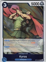 Kyros OP15-042 Rare Adventure on Kami's Island One Piece TCG Foil