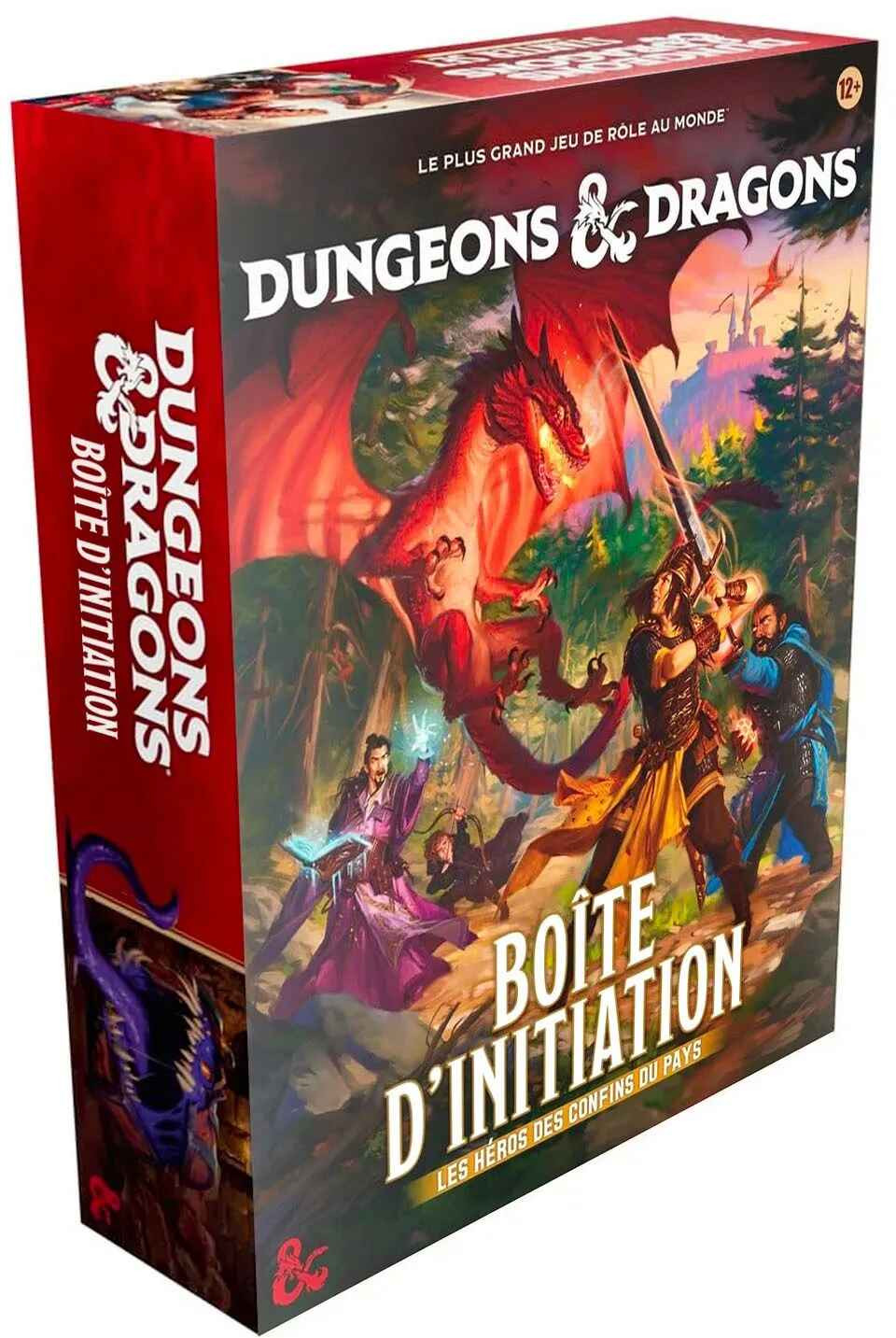 Dungeons & Dragons Boîte d'initiation avec dés polyédriques et livrets de règles