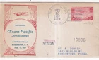 C22 China Clipper over Pacific First Day Cover