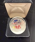1999 American Eagle Walking Liberty  Colorized 1oz .999 SILVER Dollar