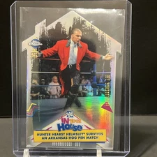 2021 Topps Chrome WWE Hunter Hearst In Your House Insert Silver Refractor #IYH-3