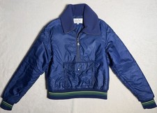 RARE Vtg Sans Egal by Sportscaster 70s 80s Blue Men s Pullover Ski Jacket - Sz L