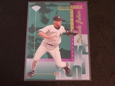 1996 Leaf Gold Leaf Rookie DEREK JETER card! YANKEES! HOF!