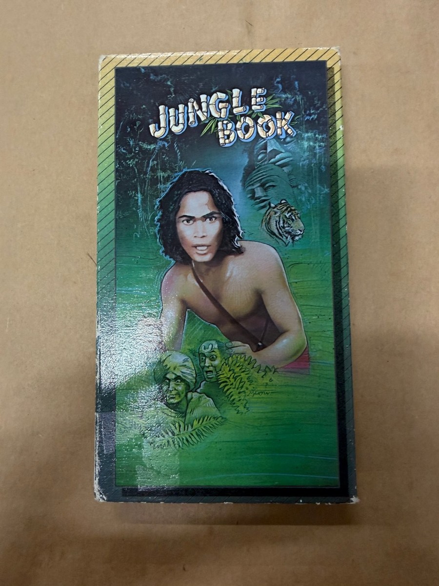 Jungle Book VHS 1988 Classic Adventure Sabu VCI Entertainment Troy