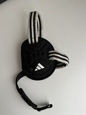 Adidas Wrestling Youth Wizard Ear Guard Headgear Black White