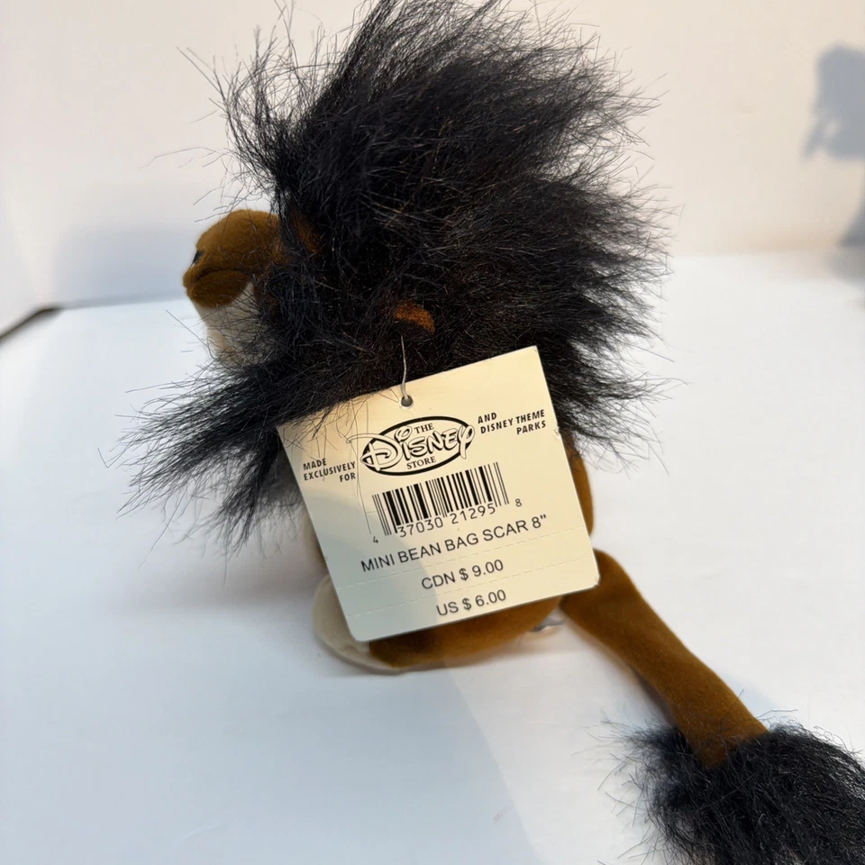 Disney Store Scar, Shenzi And Ed The Lion King Bean Bag Plush VINTAGE NWT - Image 3 of 4