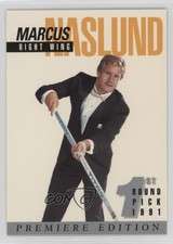 1991 Arena Draft Tuxedo Exclusive Premiere Edition Markus Naslund #12 k4s