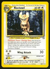 Noctowl 42/111 Unlimited Uncommon Neo Genesis Pokemon NM on eBay