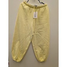 Fleece Jogger Sweatpants Size Medium Drawstring Lounge Casual Pants NWT