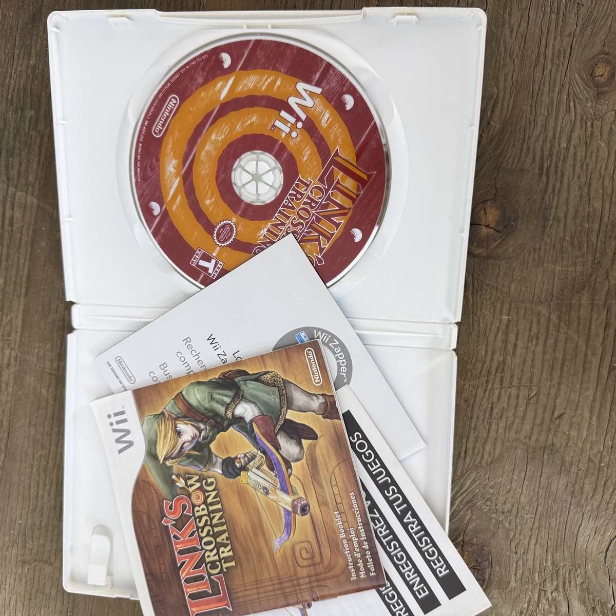 Links Crossbow Training Wii Nintendo Complete With Manual Disc