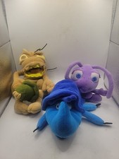 Disney Store A Bug  s Life P.T. Flea , Dot  Dim Bean Bag Plush Toys Lot Of 3