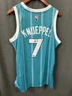 Kon Knueppel Signed Charlotte Hornets Basketball Jersey AUTO Fanatics Sz L