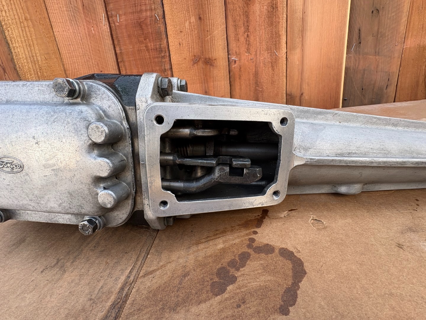 Leeson box for Lotus Elan. 4 Speed + Reverse. Rebuilt as new by Craig Chimma.
