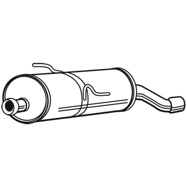 Walker EndschalldäMpfer SchalldäMpfer FüR Peugeot 206 CC 1.6 16V-image