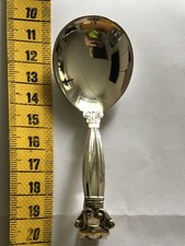 Georg Jensen Acorn Tee-Löffel Baby-Löffel Sahnelöffel Sterling NP 290,00 Euro