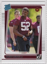 🔥2021 PANINI DONRUSS RATED ROOKIE JAMIN DAVIS #337🔥FREE POSTAGE
