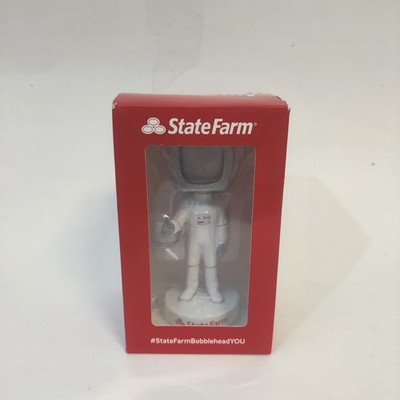 State Farm Bobblehead You Figure Astronaut Space Man photo frame Nodder