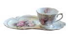 Porcelain treasures snack plate and teacup set * — photo 2