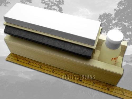 Case xx Arkansas Stone & Honing Oil Tri-Hone Kit de afilado para cuchillos 9399 Foto 3 de 4