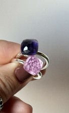 ANELLO DI LUSSO DA DONNA ARGENTO 925 CON Quarzo naturale