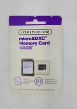 INFINITIVE 64GB Micro SDXC adapter Flash Memory Card