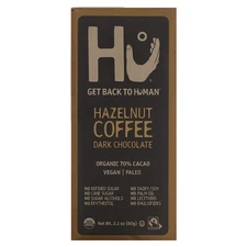 Hazelnut Coffee Dark Chocolate, 2.1 oz (60 g)