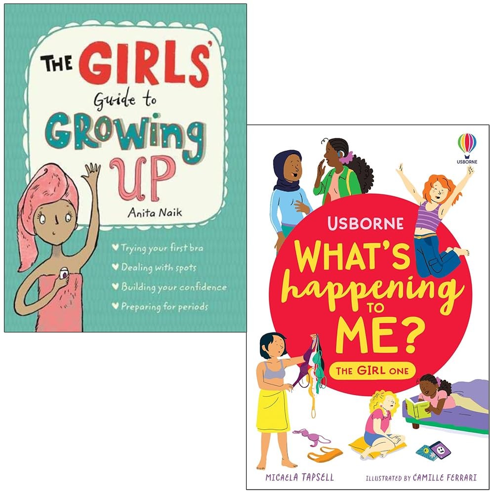 Anita Naik Unisex The Girls Guide To Growing Up, What's Happening To Me Girls 2 Books Collection Set - Non Fiction - Paperback - Image 2