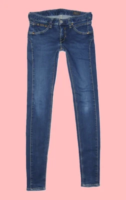 Herrlicher Touch Slim Damen Röhrenjeans Jeans W26 L32 Blau Damenjeans Hose Denim - Bild 1 von 4