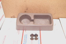 92-96 Ford F150 F250 F350 Front Tan Cup Holder Bench Seat Storagetray Wbolt Oem 92-96 Ford F150 F250 F350 Front Tan Cup Holder Bench Seat Storagetray Wbolt Oem