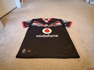 Vodafone Canterbury NRL Authentics Rugby League Jersey Adult Small Telestra 2004