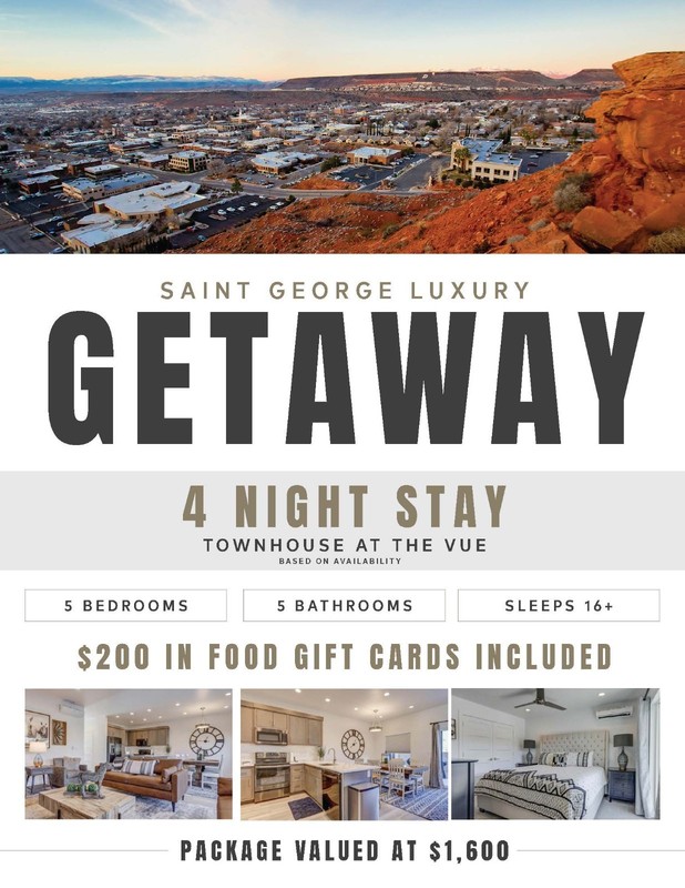 St George Getaway - Value $1,600