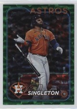 2024 Topps Update Green Crackle Foilboard 331/499 Jon Singleton #US323 gh4