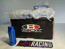 Blox Racing Tuner 12P17 Steel Lug Nuts Blue set of 16 Civic/Integra 12x1.5