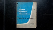 Ford 1961 Econoline Shop Manual Service Repair Van Truck Falcon Pickup