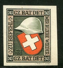 Switzerland Swiss Military Soldier l Grenztruppen  (Border Troops) #155 MNG 40