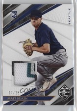 2022 Panini Chronicles Limited Swatches Holo Gold 17/25 Matt Brash #LS-MB ms9