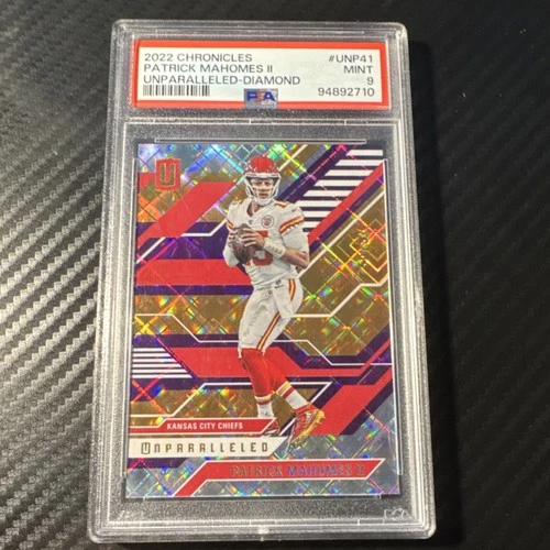2022 Panini Chronicles Unparalleled Diamond Patrick Mahomes II #UNP-41 PSA 9 /99