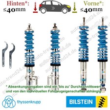 Bilstein B16 Fahrwerk 20-40mm Tieferlegung für Porsche 911 Cabriolet 964 1989-94