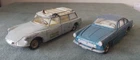 ORIGINAL VINTAGE DIECAST FRENCH DINKY TOYS LOT OF 2 515 FERRARI & 556 CITROEN