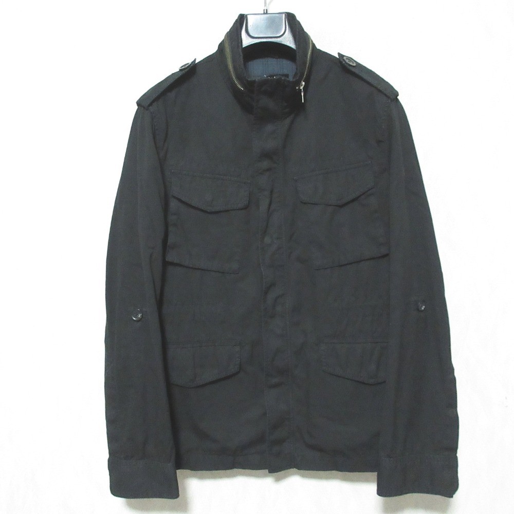 BURBERRY BLACK LABEL M-65 Military Jacket D1F16-115-09 Size L 