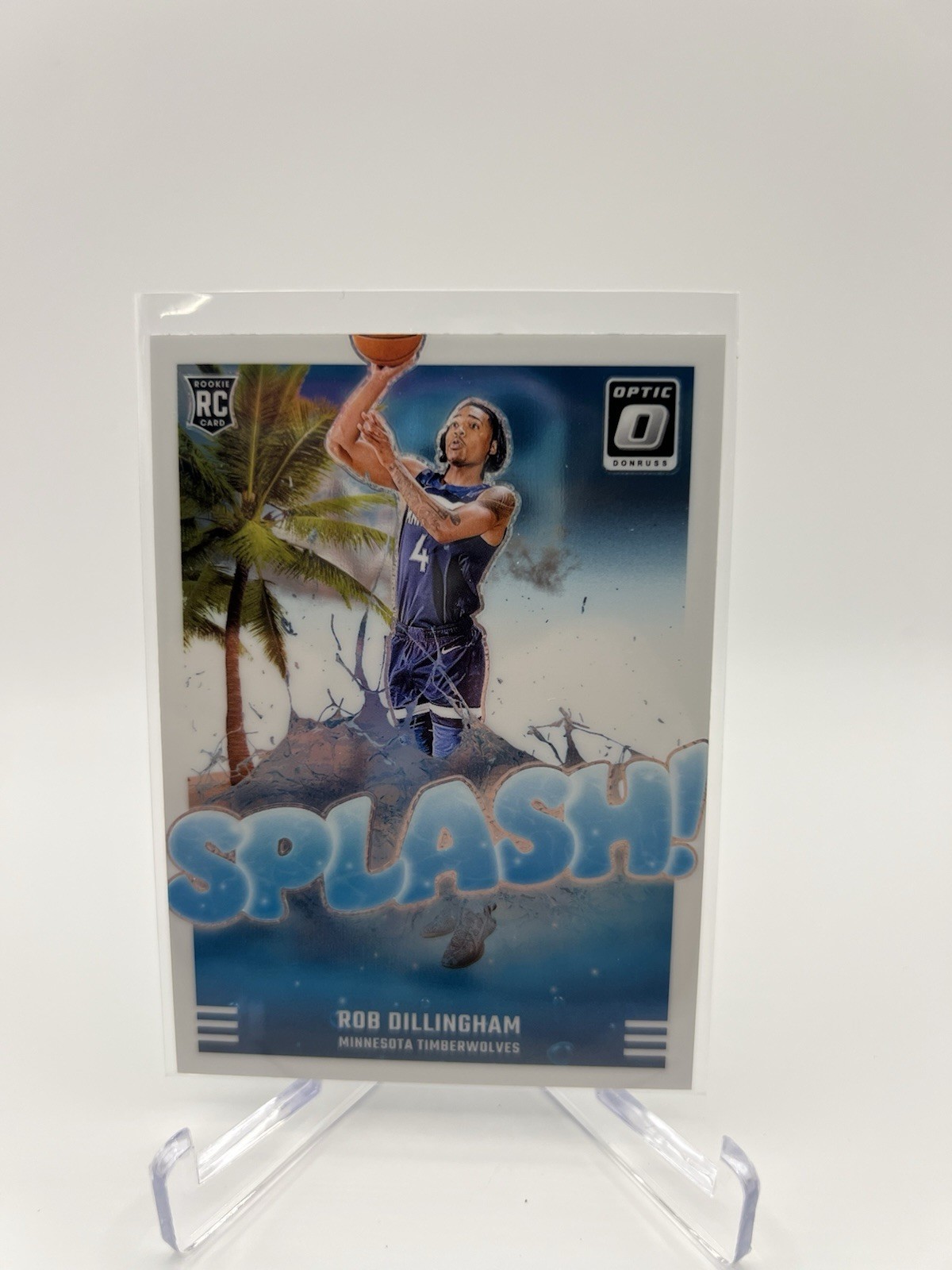 2024-25 Panini Donruss Optic - Splash! Rob Dillingham #8 (RC)