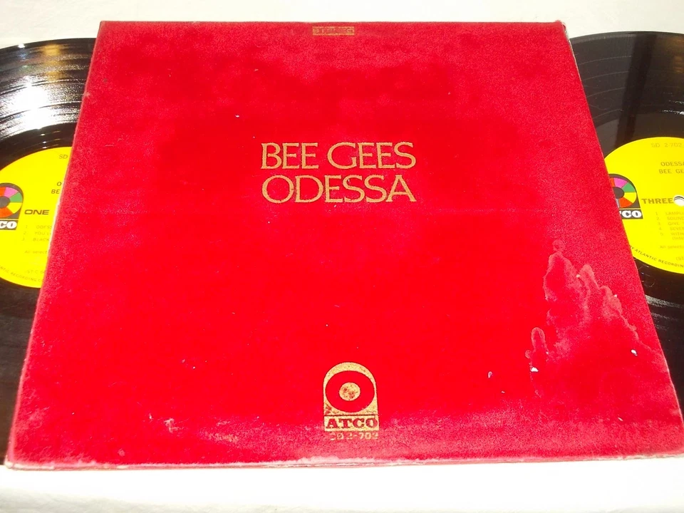 THE BEE GEES 4 LP Lot ODESSA Felt Cover TRAFALGAR 2 YEARS ON Children Of World - Image 3 of 4