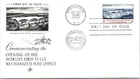 S08-5010, FIRST AUTOMATED POST OFFICE IN USA, ARTCARFT FIRST DAY COVER
