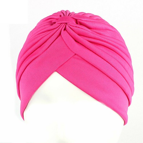 Womens Ladies Turban Head Wrap Scarf Hair Loss Cap Chemo Hat Cover Headwear❥ - Picture 51 of 97