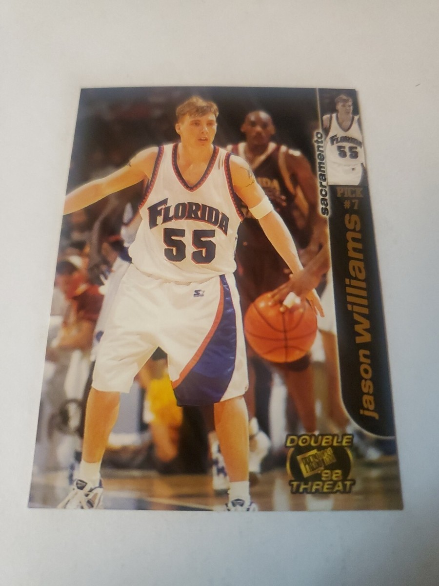 1998-99 Press Pass Double Threat '98 Jason Williams Florida