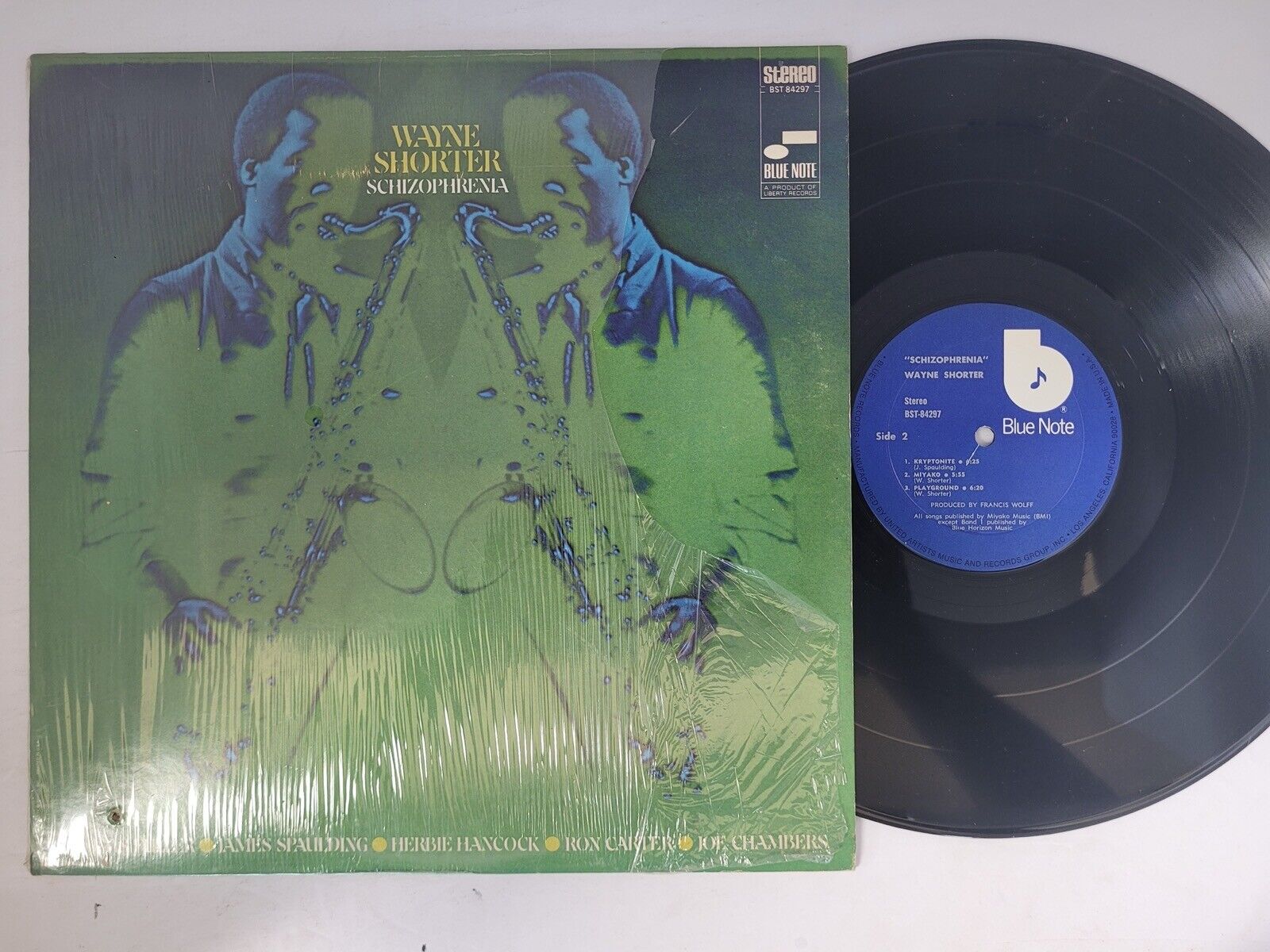 WAYNE SHORTER Schizophrenia BLUE NOTE BST 84297 VAN GELDER Jazz LP Shrink