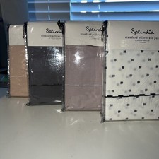 Splendid - Standard or King Size Pillowcases, Various colors to Pick , New