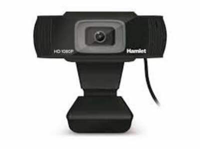 Webcam USB Hamlet Full HD Video Microphone Integrated USB 2.0 HWCAM1080